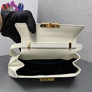 PRADA BRUSHED lesther handbag02 28.5x14x7cm - 3
