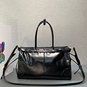 prada LusSolf Oiled leather crossbody bag 38x30x12cm - 5