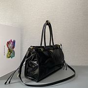 prada LusSolf Oiled leather crossbody bag 38x30x12cm - 4