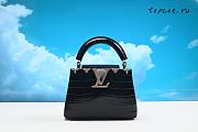 LV Capucines  crocodile pattern 21x14x8CM - 1