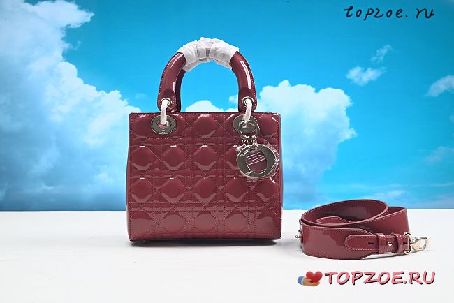 dior lady 20×16.5×8cm PINLK - 1
