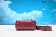 dior lady 20×16.5×8cm PINLK - 5