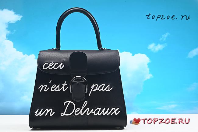 Delvaux  BRILLANT LEATHER HANDBAG  28x25x16cm - 1