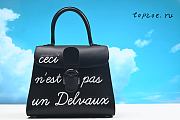 Delvaux  BRILLANT LEATHER HANDBAG  28x25x16cm - 1