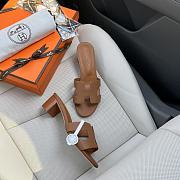 hermes slipper brown 34-42 - 1