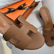 hermes slipper brown 34-42 - 3