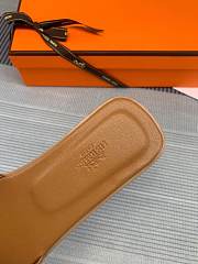 hermes slipper brown2 34-42 - 5