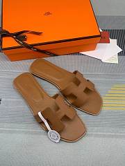 hermes slipper brown2 34-42 - 3