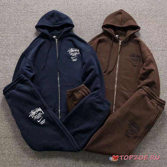 PANTALONES CON CAPUCHA STUSSY STUSSY HOODIE TROUSERS - 1