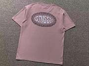  Camiseta Stussy Tile Oval Pigment Dyed Stussy Tile Oval Tee Pigment Dyed - 5