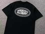  Camiseta Stussy Tile Oval Pigment Dyed Stussy Tile Oval Tee Pigment Dyed - 2