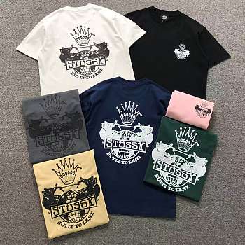 Camiseta Stussy Built To Last con Teñido Pigmentado Stussy Built To Last Pigment Dyed Tee