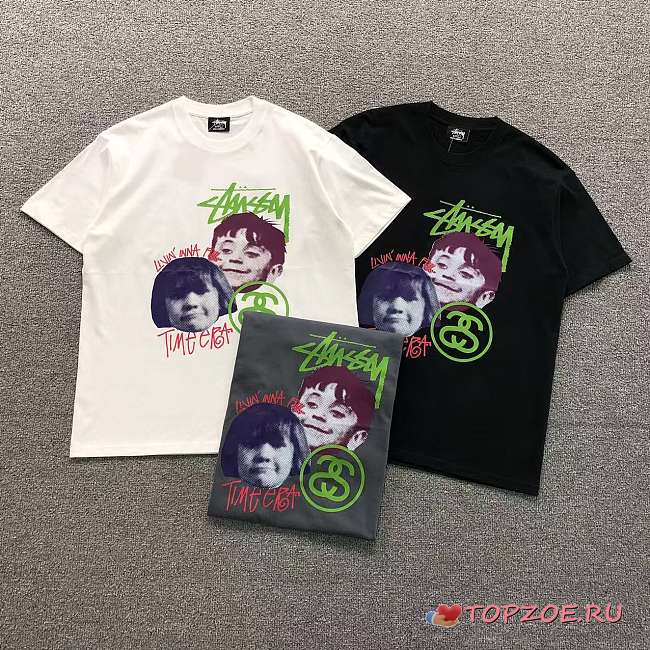 Camiseta Stussy Livin' Inna Full Time Era Stussy Livin' Inna Full Time Era Tee - 1