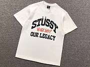 Camiseta Stussy Our Legacy Work Shop Collegiate Pigment Dyed Stussy Our Legacy Work Shop Collegiate Pigment Dyed Tee - 6