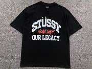Camiseta Stussy Our Legacy Work Shop Collegiate Pigment Dyed Stussy Our Legacy Work Shop Collegiate Pigment Dyed Tee - 4