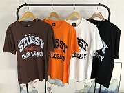 Camiseta Stussy Our Legacy Work Shop Collegiate Pigment Dyed Stussy Our Legacy Work Shop Collegiate Pigment Dyed Tee - 2