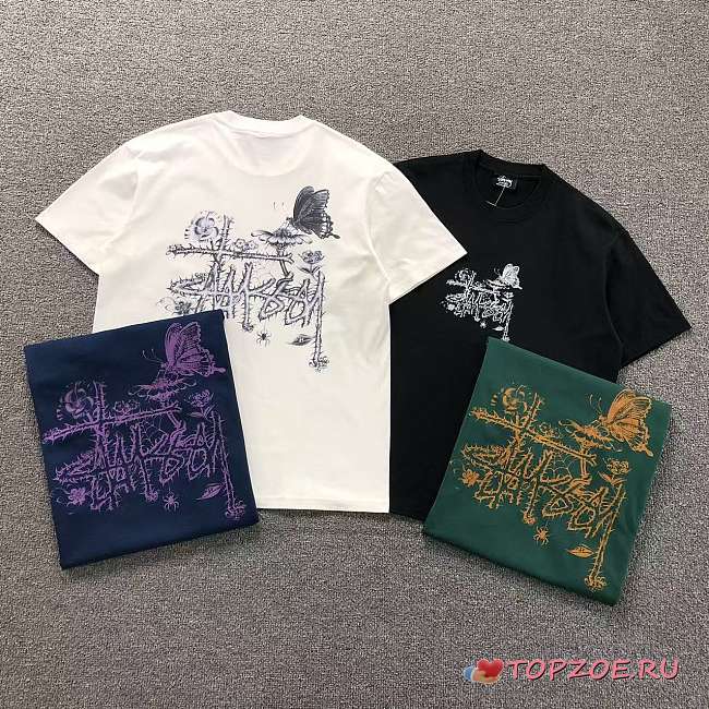 Camiseta Stussy In Bloom Stussy In Bloom Tee - 1