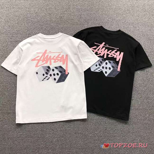 Camiseta Stussy Roll The Dice Pigment Dyed Stussy Roll The Dice Pigment Dyed Tee - 1