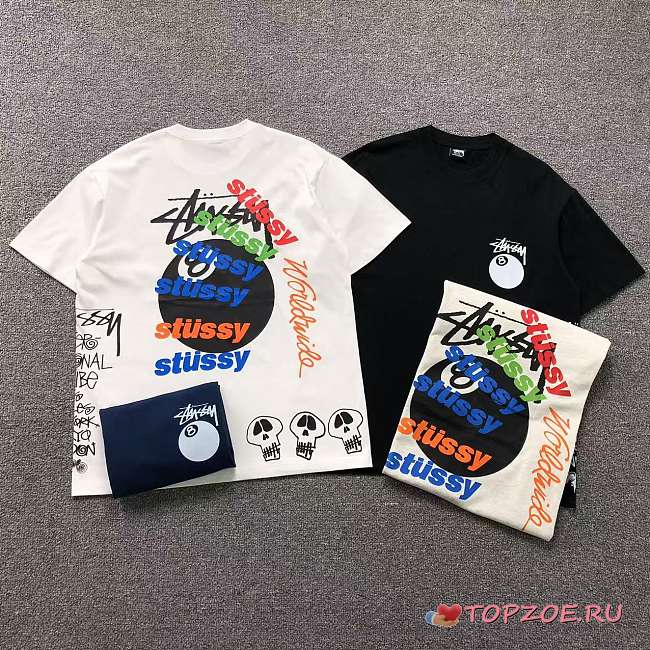 Camiseta Stussy Test Strike Pigment Dyed Stussy Test Strike Pigment Dyed Tee - 1