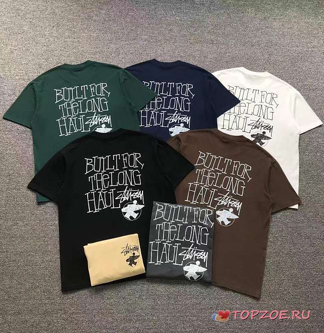 Camiseta Stussy Long Haul Pigment Dyed Stussy Long Haul Tee Pigment Dyed - 1