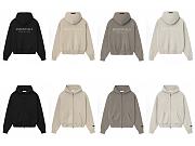 Sudadera con capucha y cremallera Classic Fleece Essentials de Fear of God Fear of God Essentials Classic Fleece Zip-Up Hoodie - 1
