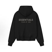Sudadera con capucha y cremallera Classic Fleece Essentials de Fear of God Fear of God Essentials Classic Fleece Zip-Up Hoodie - 2