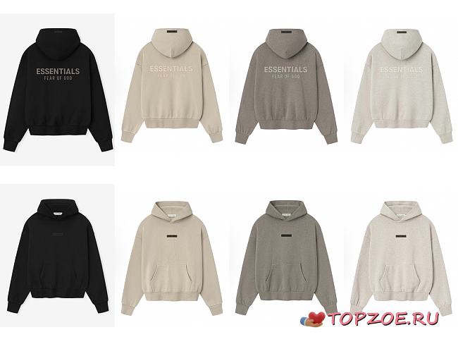 Sudadera con capucha Fear of God Essentials Classic Fleece Fear of God Essentials Classic Fleece Hoodie - 1