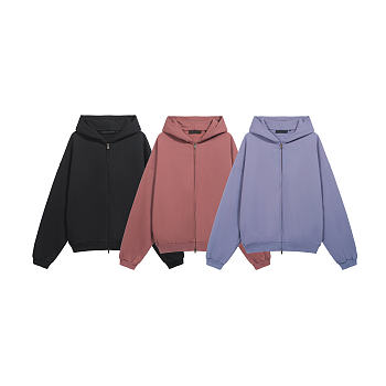 Sudadera con capucha y cremallera Fear of God Essentials Heavy Fleece Fullzip Hoodie Fear of God Essentials Heavy Fleece Fullzip Hoodie