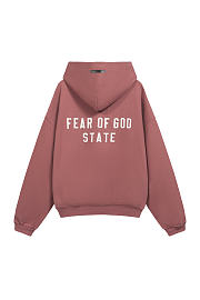 Sudadera con capucha y cremallera Fear of God Essentials Heavy Fleece Fullzip Hoodie Fear of God Essentials Heavy Fleece Fullzip Hoodie - 3