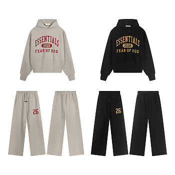 Conjunto Fear of God Essentials FW26 Classic Hoodie y Sweatpants Fear of God Essentials Classic Hoodie Full Set FW26