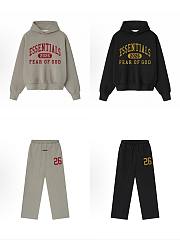 Conjunto Fear of God Essentials FW26 Classic Hoodie y Sweatpants Fear of God Essentials Classic Hoodie Full Set FW26 - 2