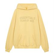 Sudadera con Capucha Fear of God Essentials Center Solid Rubber Text Hoodie Fear of God Essentials Center Solid Rubber Text Hoodie - 6