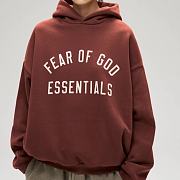 Sudadera con Capucha de Felpa Fear of God Essentials FW24 Fear of God Essentials FW24 Fleece Hoodie - 5