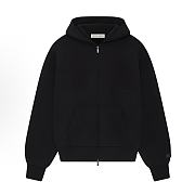 Sudadera Clásica con Capucha y Cremallera de Manga Corta Fear of God Essentials Always SS25 Always On Fear of God Essentials Always SS25 Always On Classic Short Sleeve Zip Hoodie - 5