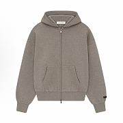 Sudadera Clásica con Capucha y Cremallera de Manga Corta Fear of God Essentials Always SS25 Always On Fear of God Essentials Always SS25 Always On Classic Short Sleeve Zip Hoodie - 3