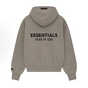 Sudadera Clásica con Capucha y Cremallera de Manga Corta Fear of God Essentials Always SS25 Always On Fear of God Essentials Always SS25 Always On Classic Short Sleeve Zip Hoodie - 2