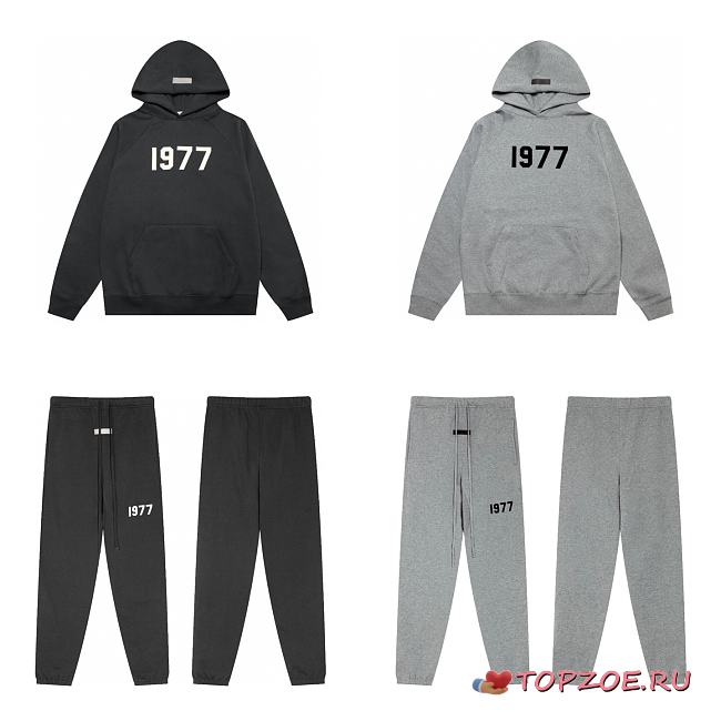 Conjunto de Sudadera con Capucha y Pantalón de Chándal 1977 Fear of God Essentials Fear Of God Essentials 1977 Set - 1