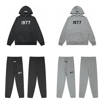 Conjunto de Sudadera con Capucha y Pantalón de Chándal 1977 Fear of God Essentials Fear Of God Essentials 1977 Set