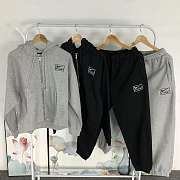 Conjunto de Sudadera con Capucha y Cremallera de Felpa Nike x Stussy Stussy x Nike Fleece Zip Hoodie Full Set - 6