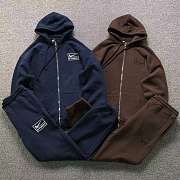 Chándal de Felpa Lavado a la Piedra Nike x Stussy FW25 Stussy Nike FW25 Stone Washed Fleece Zip Hoodie Tracksuit - 1