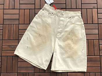 Pantalones Cortos Vaqueros Blancos Acne Studios Core Acne Studios Core Denim White Shorts