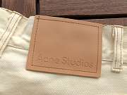 Pantalones Cortos Vaqueros Blancos Acne Studios Core Acne Studios Core Denim White Shorts - 3