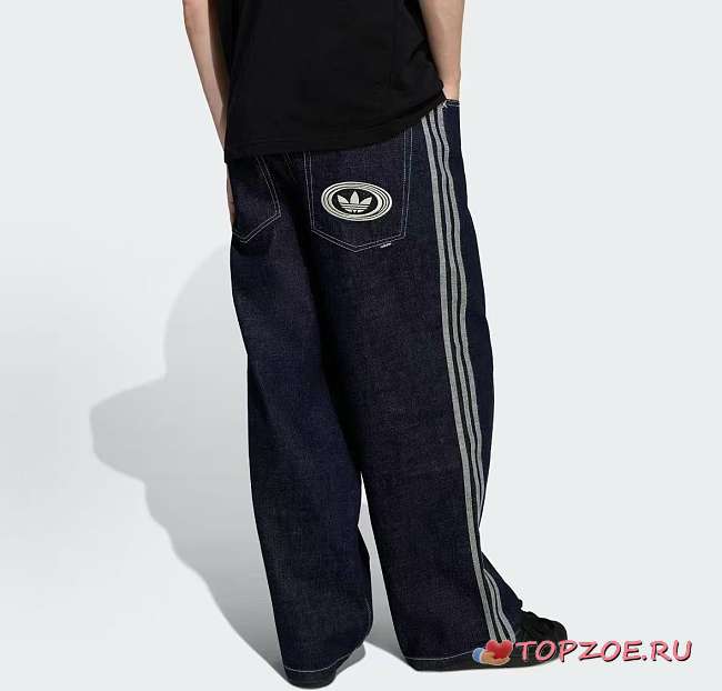 Vaqueros Adidas Alternative Sport 90s de Pierna Ancha Adidas 90s Alternative Sport Wide Leg Skater Jeans Night Navy - 1