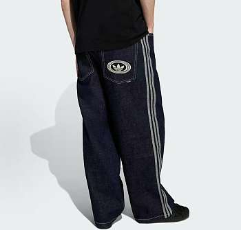 Vaqueros Adidas Alternative Sport 90s de Pierna Ancha Adidas 90s Alternative Sport Wide Leg Skater Jeans Night Navy
