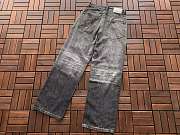 Balenciaga Vaqueros Wide-Leg con Logotipo Bordado Balenciaga Logo-Patch Wide-Leg Jeans - 4
