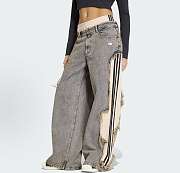 Pantalones vaqueros desestructurados de pierna ancha Adidas Adilenium 5.0 Adidas Adilenium 5.0 Deconstructed Wide-Leg Jeans - 6