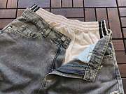 Pantalones vaqueros desestructurados de pierna ancha Adidas Adilenium 5.0 Adidas Adilenium 5.0 Deconstructed Wide-Leg Jeans - 2
