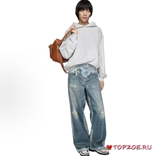 Vaqueros Holgados Trompe-l'œil 1981 de Acne Studios Acne Studios 1981 Trompe-l'œil Loose-Fit Jeans - 1