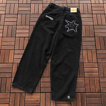 Pantalones Vaqueros Anchos Off Black Bonkers Denim Off Black Bonkers Denim