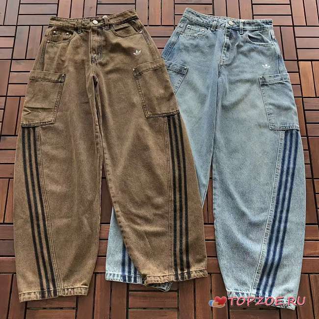 Pantalones Vaqueros Curvos Adidas Originals Adidas Originals Curved Denim Pants - 1